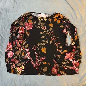 Chic Black and Pink Long Sleeve

#1020